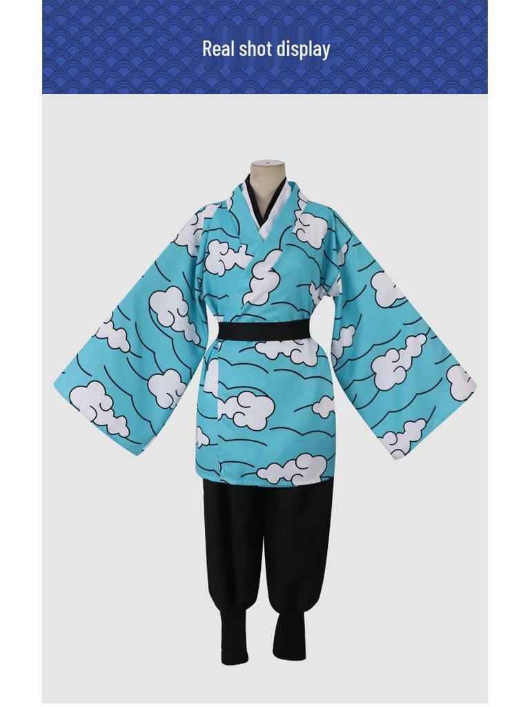 Dämonen Jäger: Tanjiro Kamado Corps Uniform Cosplay Kostüm Set