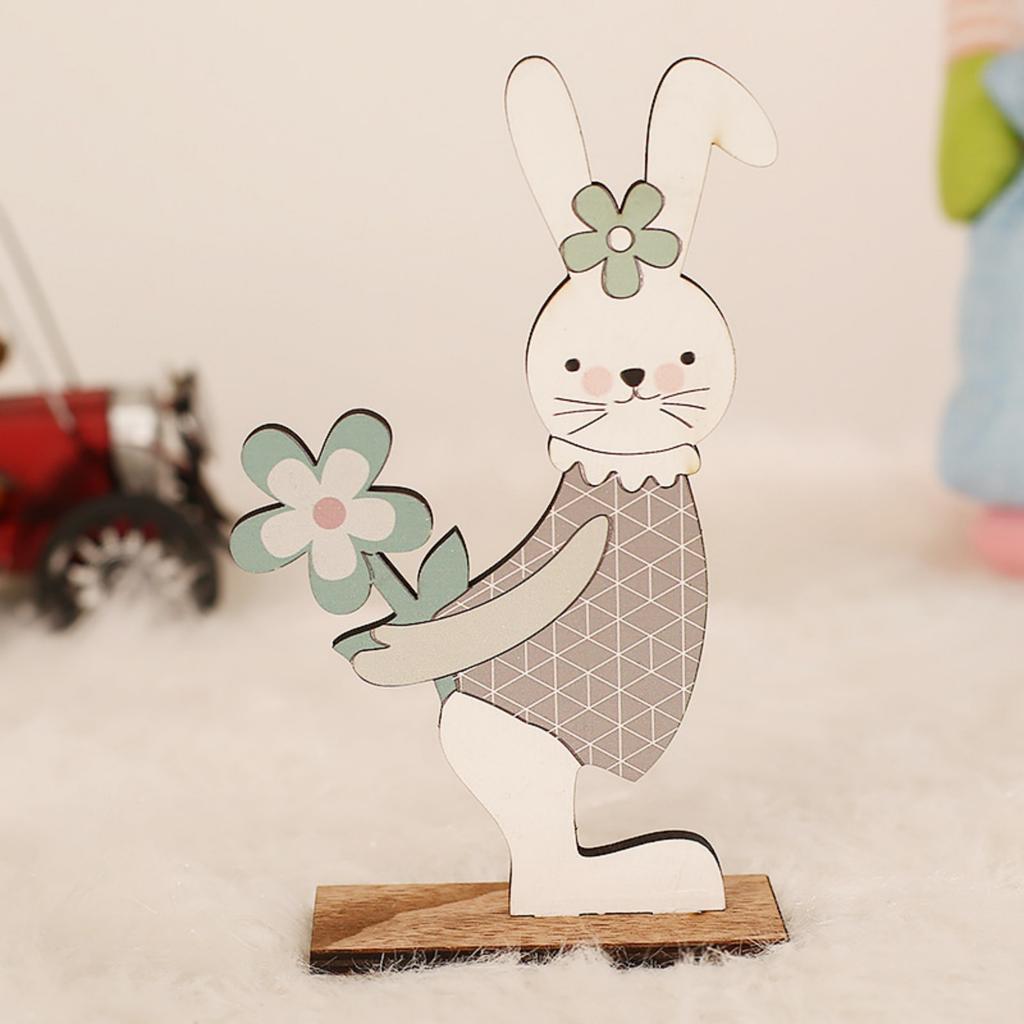 Ev Dekorasyonu İçin Havuç Tutan Ahşap, Masaüstü Süsü