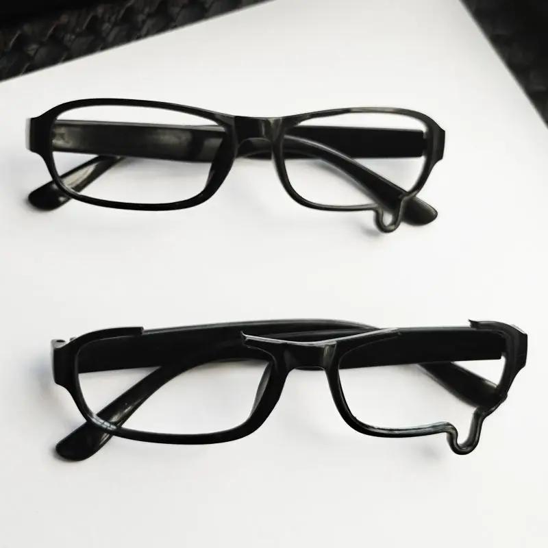 New Crying Tears Secondary Subculture Glasses Frames Lightweight Plastic Eyeglasses Modern Simple Frames Eyewear for Daily Wear