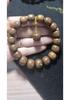 Natural Lightning-Struck Wood Buddha Bracelet, 108 Round Beads, 6-12mm Unisex Multi-Strand or Single-Strand