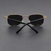 Retro Luxury Square Sunglasses for Men Women Punk Metal UV400 Eyewear Fashion Sun Glasses Driving