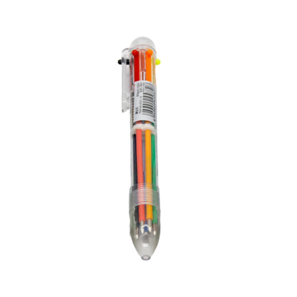 5Pcs Transparent Cartoon Ballpoint Pen Creative Cute Ballpoint Pen For Ball Point Creative Bullet Colorful Stationery