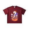 260 GSM Double Yarn 32 Count 100% Cotton Jujutsu Kaisen V56 Halloween Print Unisex Heavy Cotton T Shirt