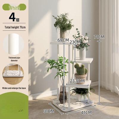 Miling 4-Tier Metal Flower Stand