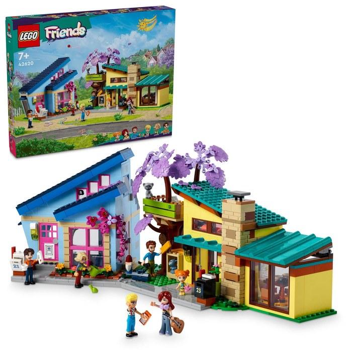 LEGO Friends Ollie and Paisley’s House 42620 (Multicolor)