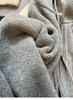 Women's Loose Hooded Knit Cardigan - Thick, Soft Double Zipper Jacket for Spring/Autumn