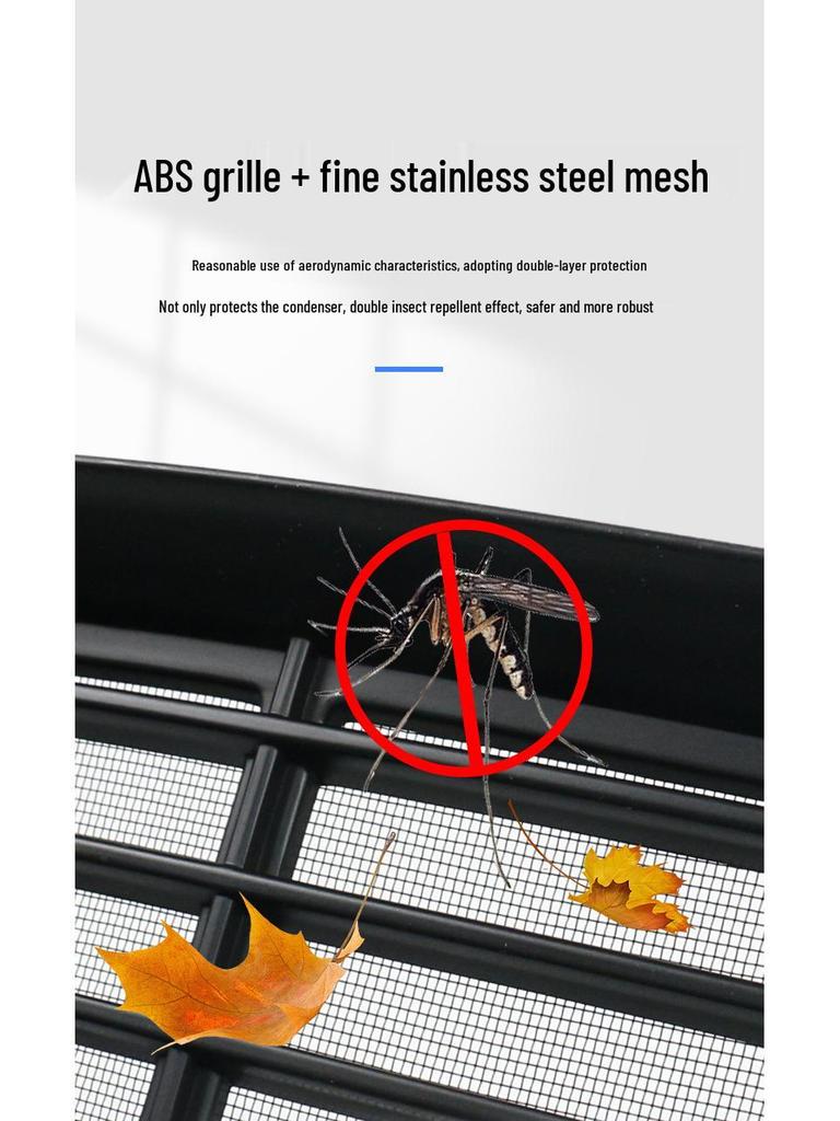 Xiaomi SU7 Front Bumper Insect Net: Protects Car Front, Ideal for Insect Prevention