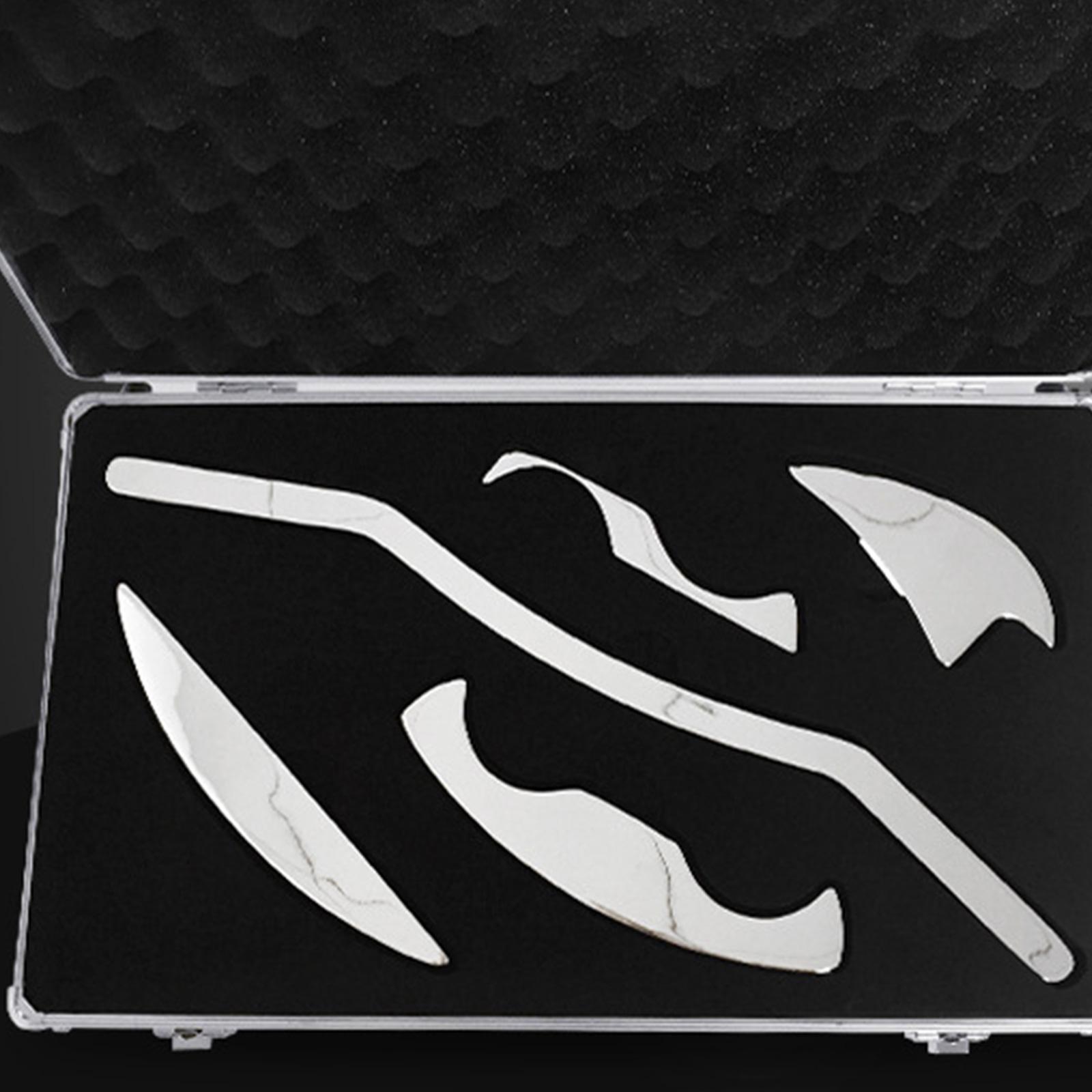 

Инструмент физиотерапии из нержавеющей стали для мягких тканей, мобилизация фасций для методов миофасциального релиза IASTM Astym