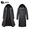 Men's Winter Thickened Long Overcoat