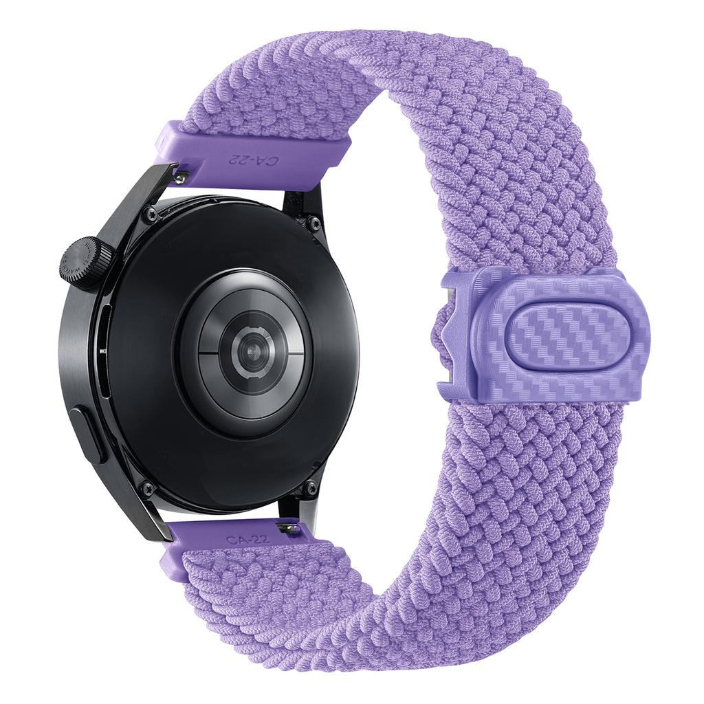 Strap For Samsung Galaxy Watch 7 6 4 classic/5 pro/active 2/s3/46 braided solo loop bracelet Huawei watch GT2 3 4 20mm/22mm Band