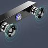 Desktop Speaker BT5.0 2 Channel Sound Enhances Bass Response Space Saving LED Illuminating Control Knob