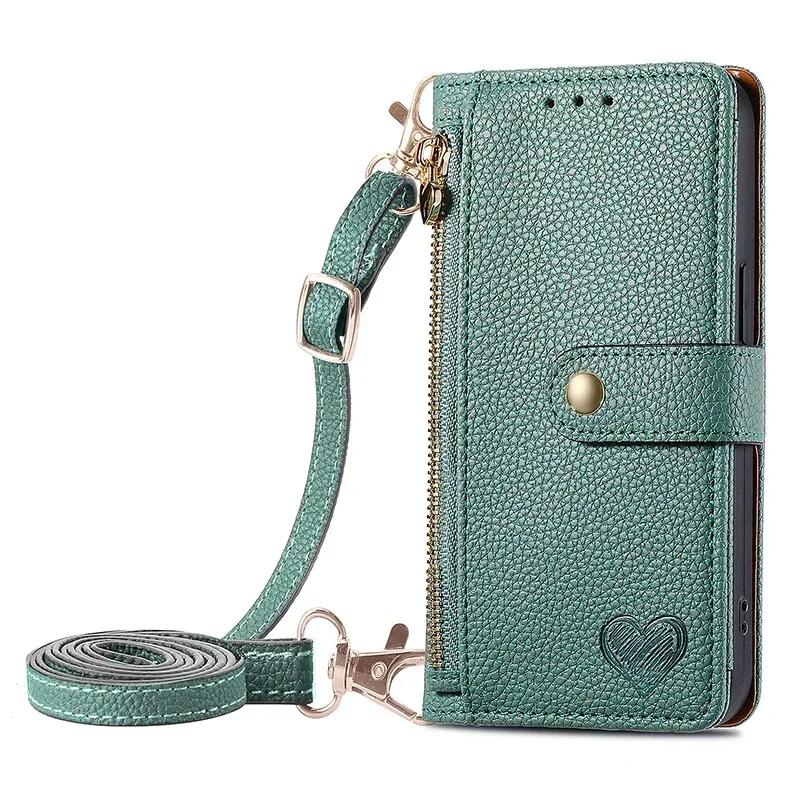 Leather Wallet Case For Samsung Galaxy A14 A24 A34 A54 A13 A23 A33 A53 A12 A22 A32 A52 A72 Coin Purse Cards Solt Holder Cover
