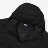 Fila Hooded Down Lightweight Padding Check Quilting