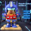 Magnetic Mechanical Capybara Building Toy Buildable Mecha Capybara Figure with Movable Parts Educational Cartoon Animal Model Decoration