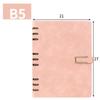 A5 Binder Pu Leather Notebook Business Stationery Gift Set Office Customized Logo Journal Notebooks for Students