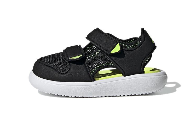 

Adidas Water Sandal Abrasion Resistant Low top Baby & Toddler Shoes Black Yellow Infant And Toddler GX2478 21