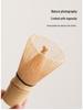 Handmade Japanese Matcha Ceramic Tea Bowl and Bamboo Whisking Tool