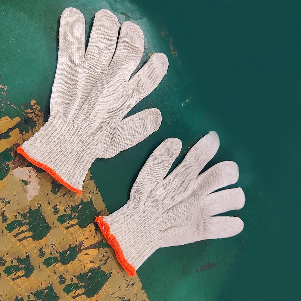 5Pair Cotton Safety Protection Work Gloves For Painter Warehouse Clean Gardening