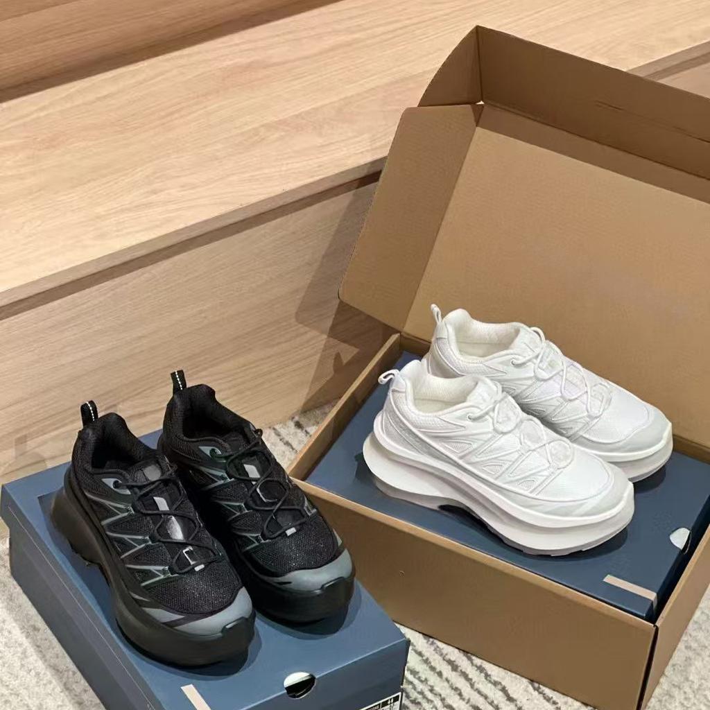 CG 2025 New Sa Co Branded Lightweight Comfortable Thick Bottom Height Increasing Fashionable Versatile Casual Sports White Shoes