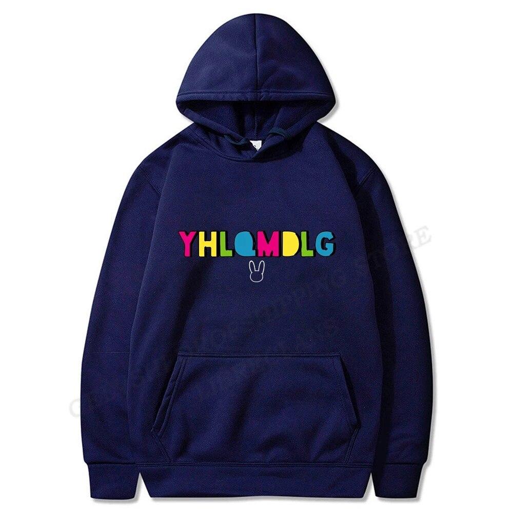 Bad Bunny Hoodie Unisex Damen Mode Mantel Übergroße Hip Hop Hoodies Kinder Hip Hop Unisexs Mantel Rap Hoodie Sweatshirt Harajuku Pullover