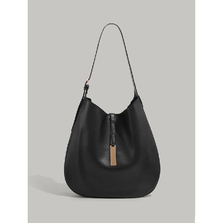 Celebrity-style tote bag for women, large-capacity dumpling bag, 2025 new model, high-quality texture, commuter shoulder and crossbody bag