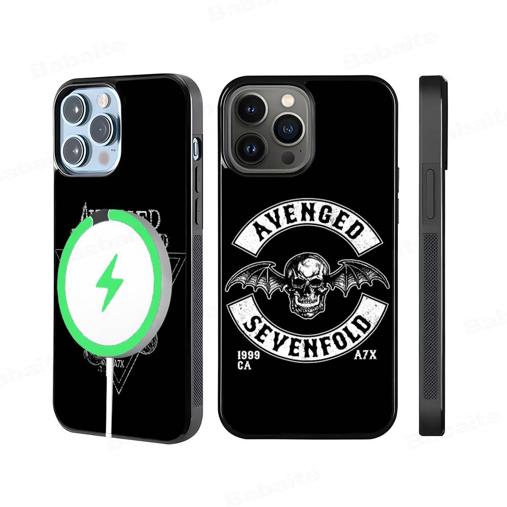 A-Avenged Sevenfold For Magsafe Magnetic Phone Case for iPhone 17 16 pro max 15 Plus 14 13 12 11 Cover