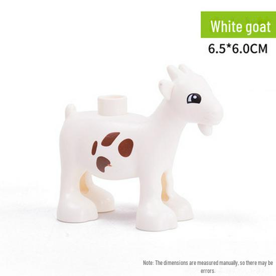 

Аксессуары для животных из крупных частиц: Совместимые конструкторы Lego для детей от 3 лет и старше — детали для моделирования прерий, океана и джунглей