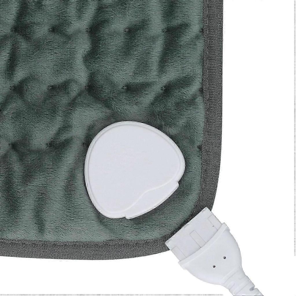 Electric Heating Pad 6 Level Temperature Adjustment Intelligent Timing Soft Warm Plush Heating Pad U