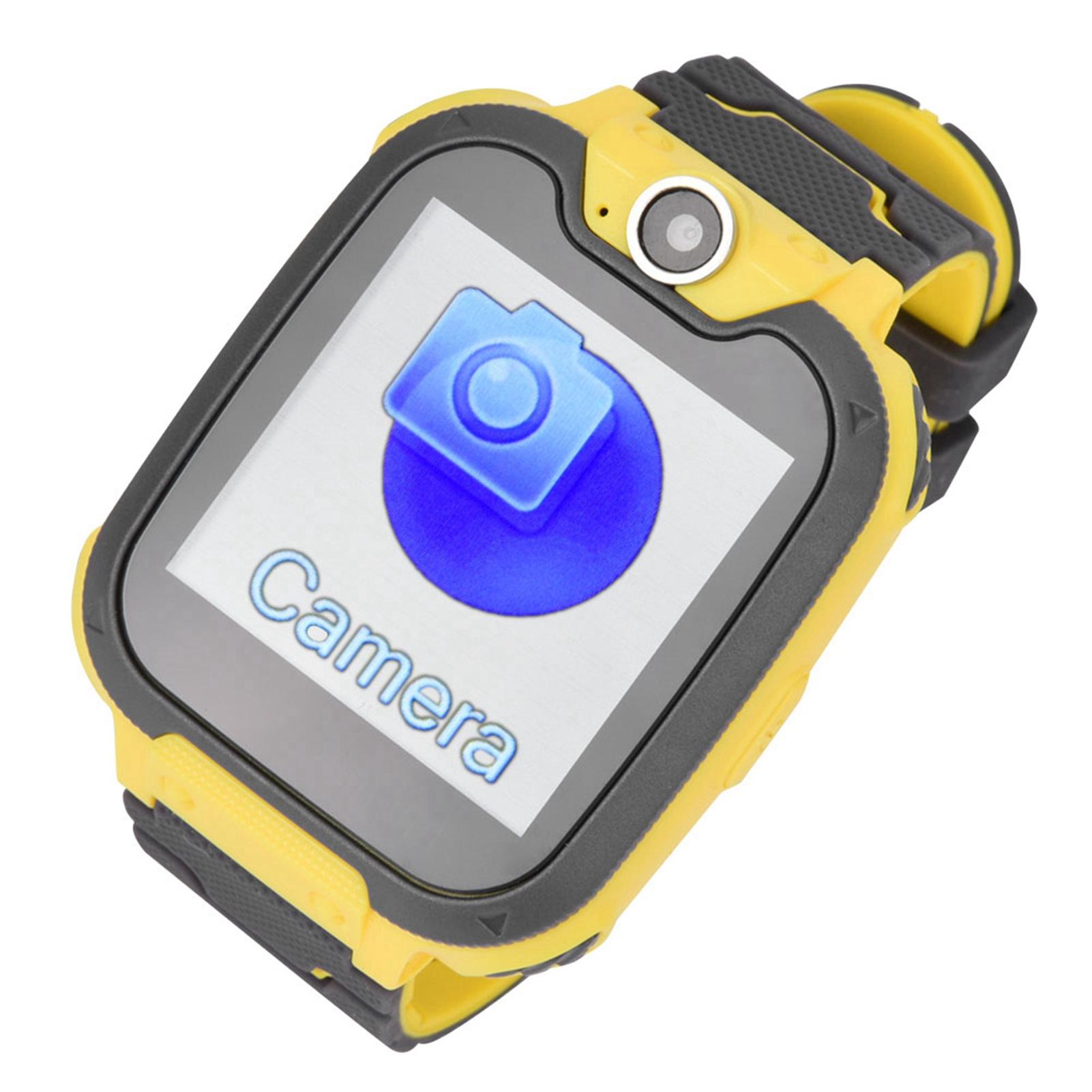 

Фотосъемка, Часы-будильник, детские часы-телефон, аварийный вызов SOS, светящиеся часы(желтый) жёлтый