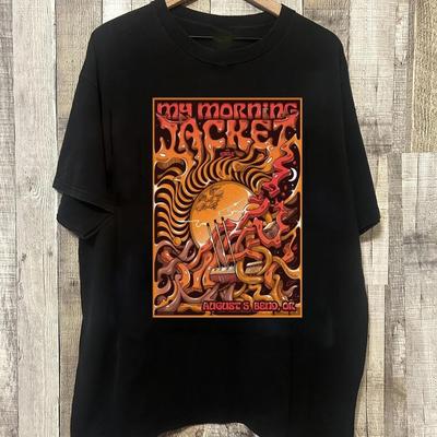 My Morning Jacket Black Cotton All Size S-5XL Unisex Shirt BL1732 Unisex T-Shirt