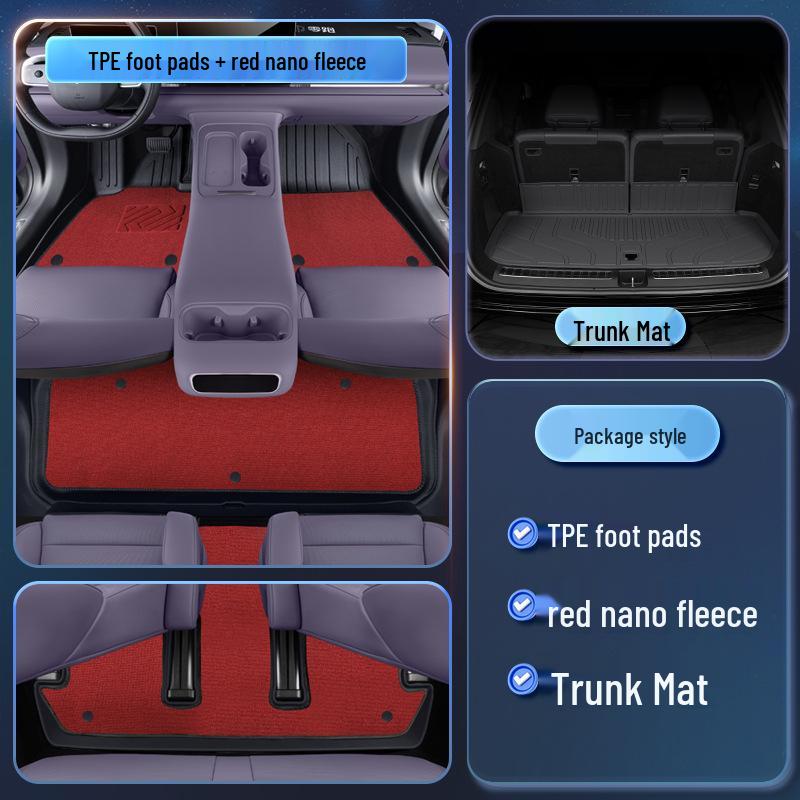 Leapmotor C16 TPE2026 Floor Mats - Five/Six-Seater Car Interior Accessories