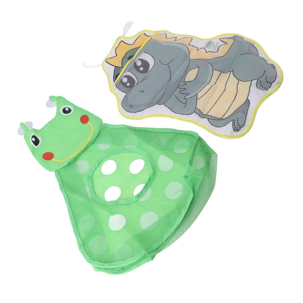 2pcs Bath Toy Mesh Bag Bathtub Toy Net Holder for Kids Bathroom Decor Bedroom Car Toy Storage