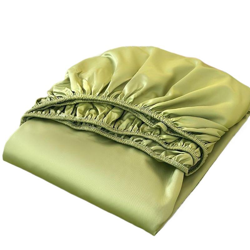 Ice Silk Summer Bed Set: Cool Mat, Mattress Cover & Anti-slip Protector