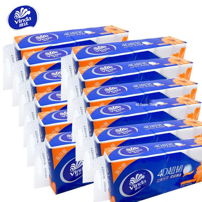 Vinda 4-Ply Unscented Toilet Paper