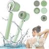 2025 Electric Body Brush Back Scrubber For Shower 5-in-1 Rechargeable Exfoliating Back Brush Non-slip Long Handle Deep Cleansing Massaging Spin Brush