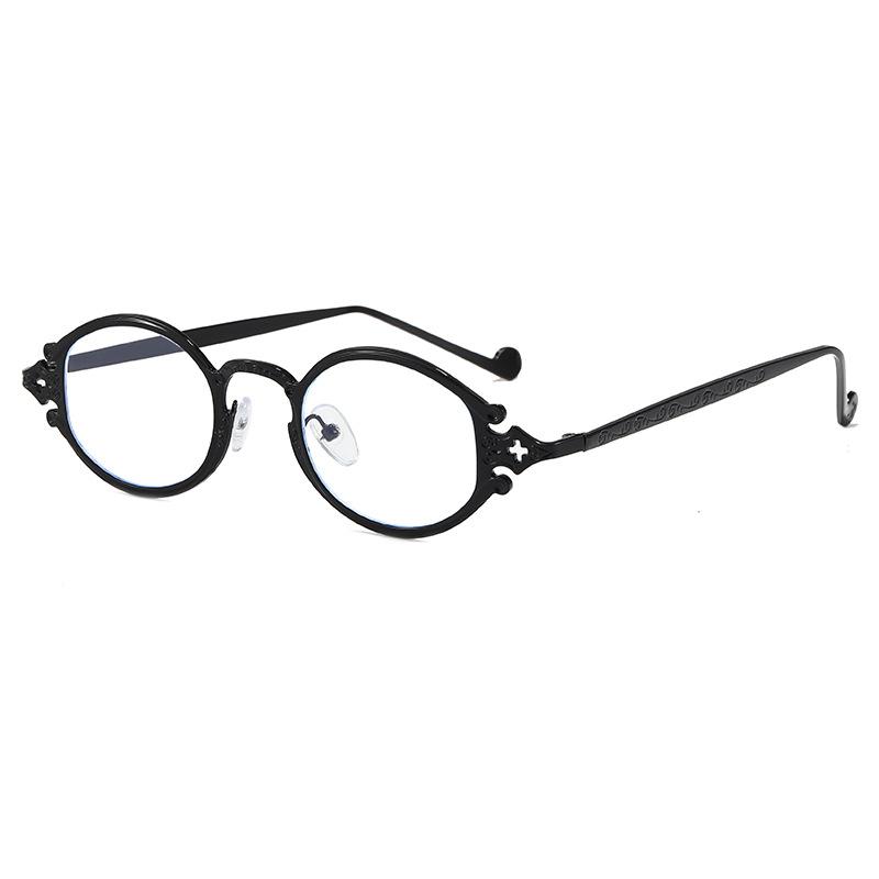 Vintage Retro Style Sunglasses For Men Oval Shape Uv Protection Outdoor Sun Glasses  Women Sunglass