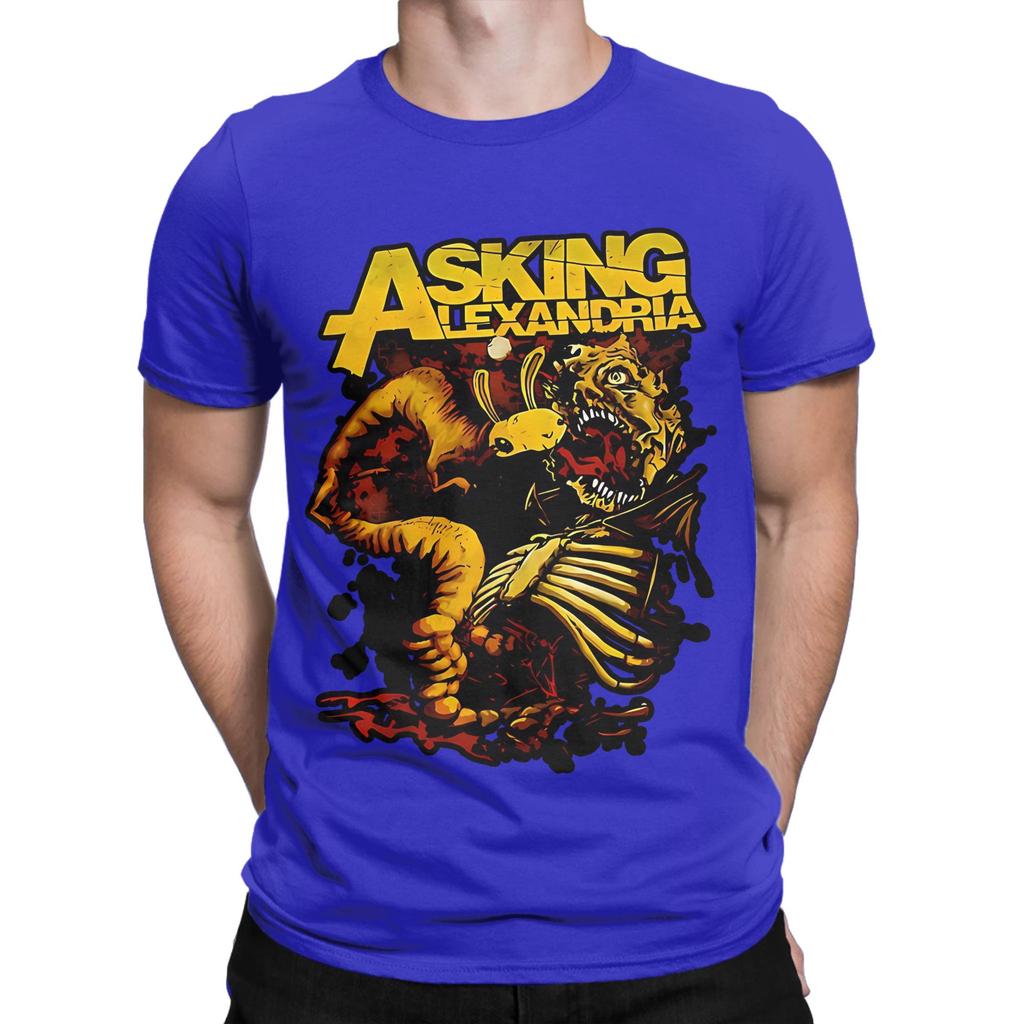 Askings Alexandrias Roll Novelty 100 Cotton TShirt Asking Alexandria Tees Tops For Unisex