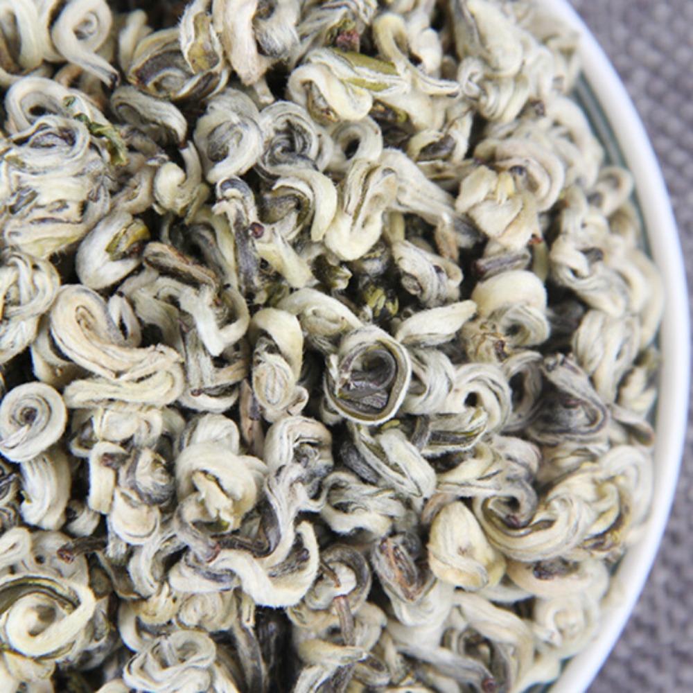 Chinese Green Tea Biluochun Slimming Wellness Yunnan Single Bud