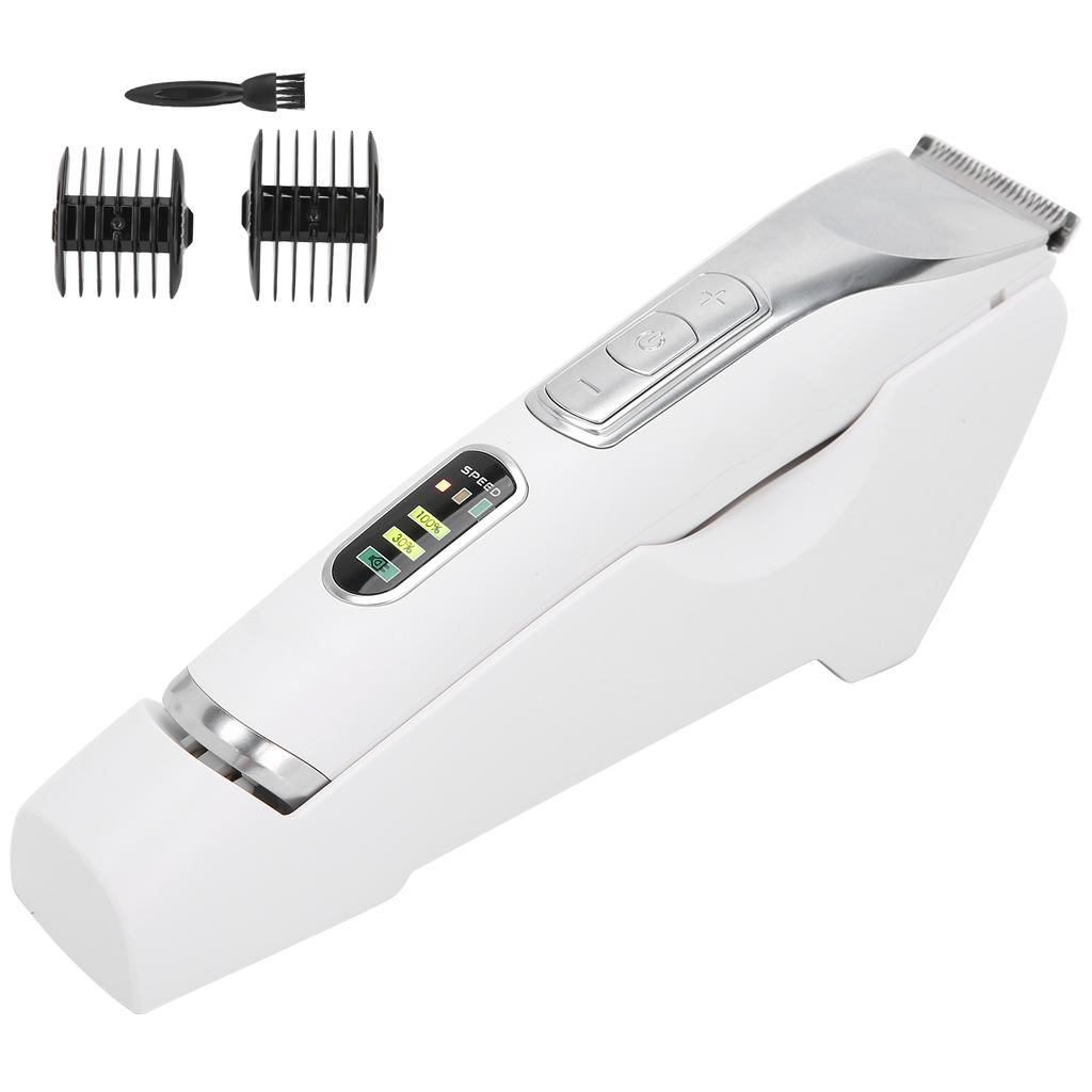 Men Electric Hair Clipper 2 Guide Combs Hair Trimming Cutting Tool
