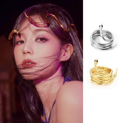 Personality Winding Snake Necklace, Cold Wind Niche Design Sense Spice Girl Dark Collar Women'S And Men'S Accessories