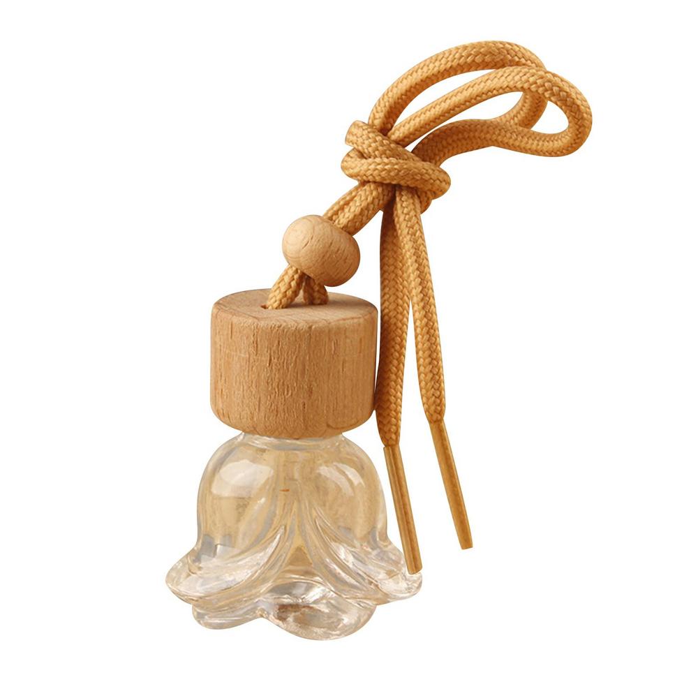Car Hanging Perfume Bottle Portbale Car Air Freshener Perfume Diffuser Car Perfume Empty Bottle Pendant For Home Decoration