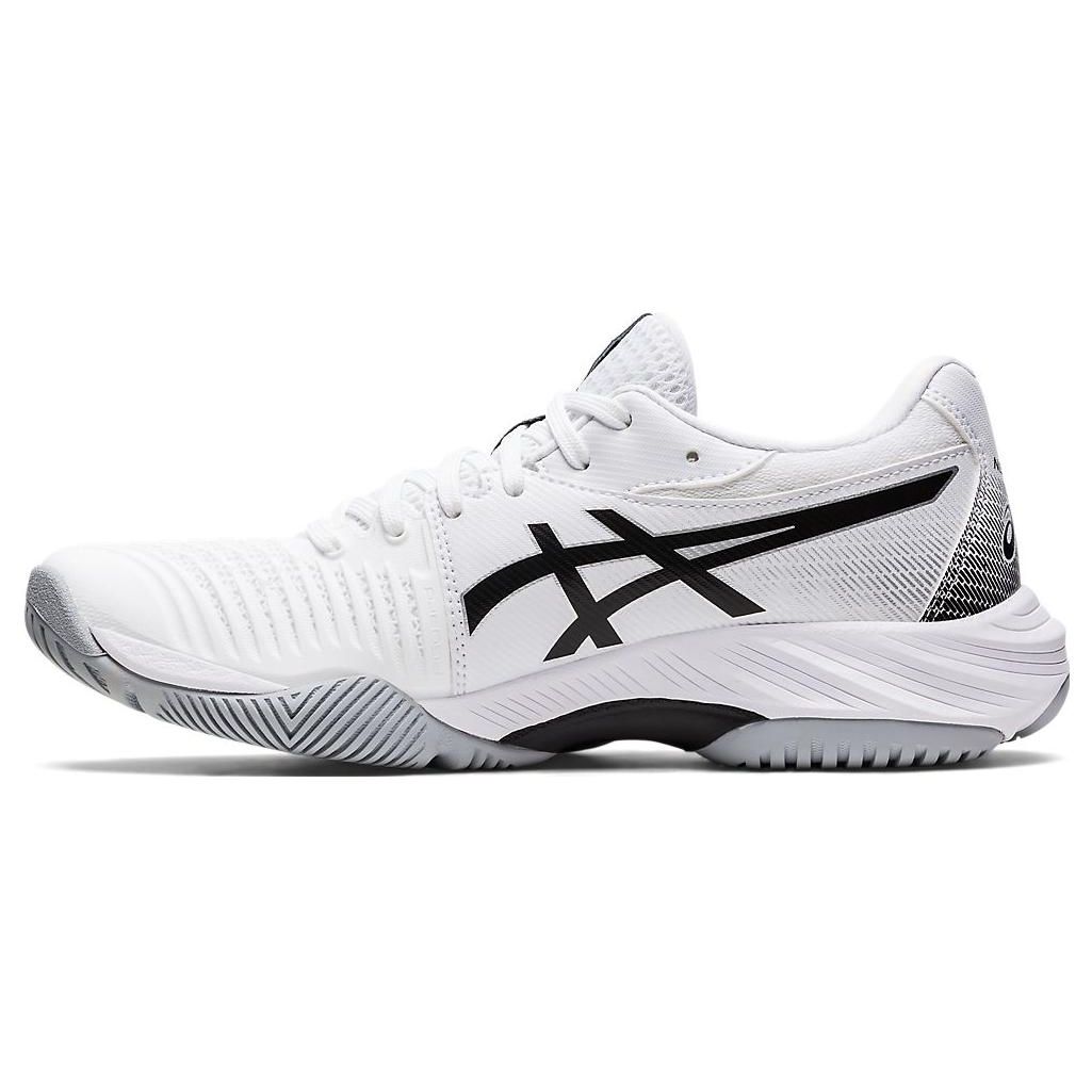 

Asics Netburner Ballistic FF 3 White Black Women Sneakers 1052A069-100 42