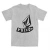 Hot Selling Volcom Obsidian Summer T-Shirt for Men in 2025, Comfortable and Fashionable Short Sleeved High-Quality pro choice