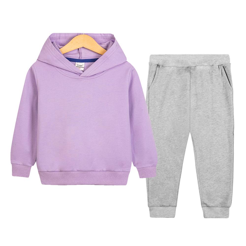 2024 Lässiges Kapuzenpullover-Set für Kinder - Frühling/Herbst