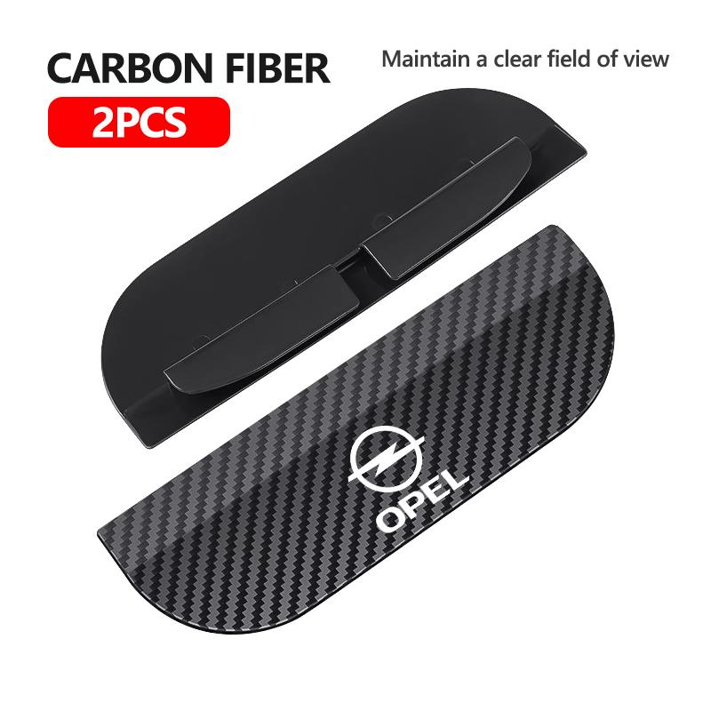 

2pcs Car Rear View Mirror Shield Guard Rain Eyebrow Shade Cover For Opel Insignia Astra G J F K Vectra C H Corsa C B D Omega