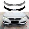Labio Splitter Chin Spoiler Delantero Para BMW Serie 3 F30 F31 2013-2019 Parachoques Estándar Kit de Carrocería de Modificación Exterior Accesorios