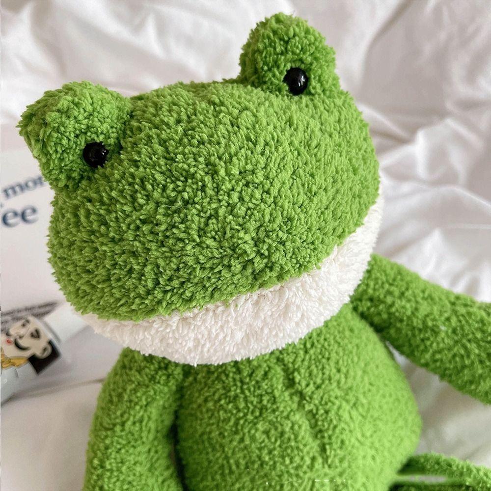 Sleeping Crib Elephant Panda Plush Rabbit Duck Long Legs Frog Doll For Infants