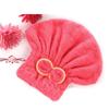 Absorbent Quickly hair drying shower cap turban towel Microfiber hair towel Bathroom Products for Women Girls Ladies