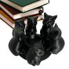 3D Printing Black Cat Candle Holder Cat Circular Candlestick Ornament Animal Desktop Decoration For Home Office Living Room