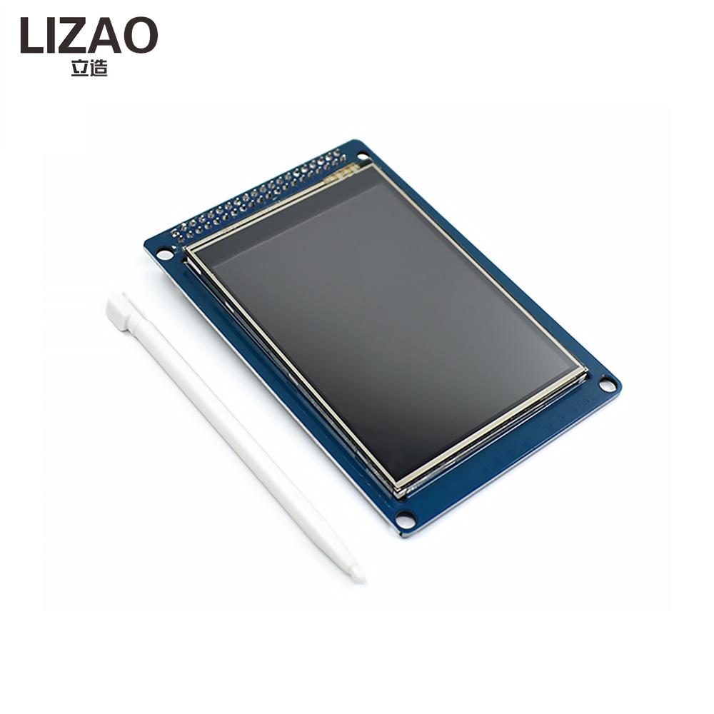 LIZAO MEGA2560 R3 Development Board Extension Edition with 3.2 Inch Touch Screen TFT LCD Color Display Module